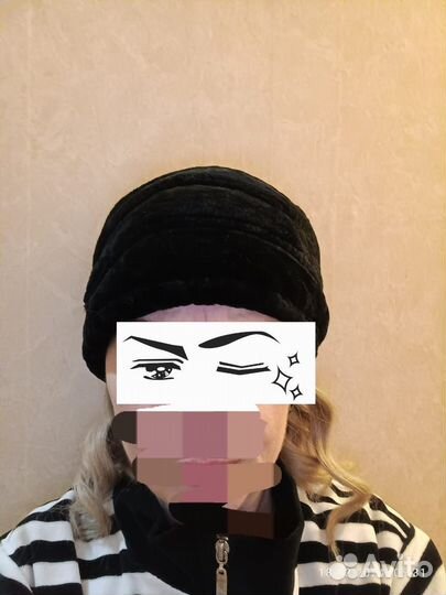 Шапка женская зимняя натурал.мутон