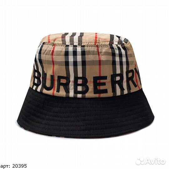 Панама burberry коричневая