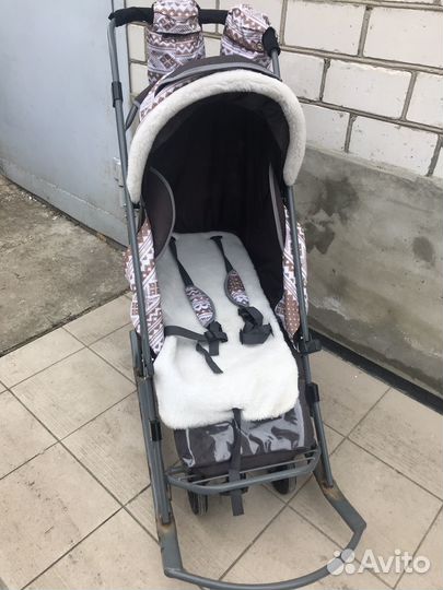 Детские санки коляска с колесами