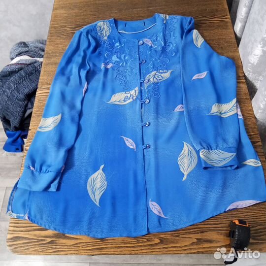 Блузка шелковая