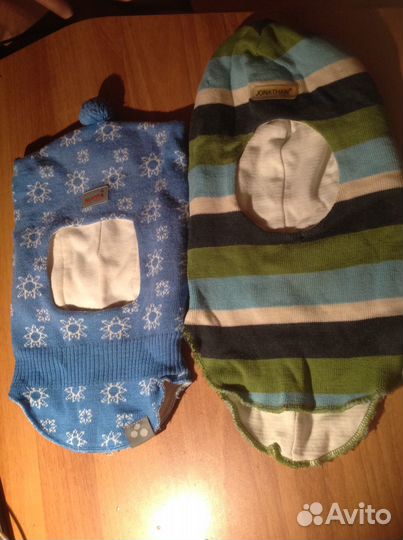 Шлем демисезонный и зимний разные