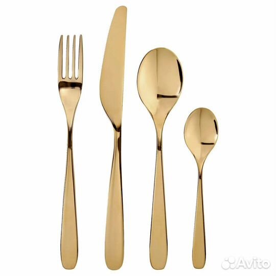 Икеа премиум набор столовых приборов tillagd