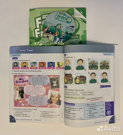 Family and friends starter 1; 2; 3; 4; 5; 6