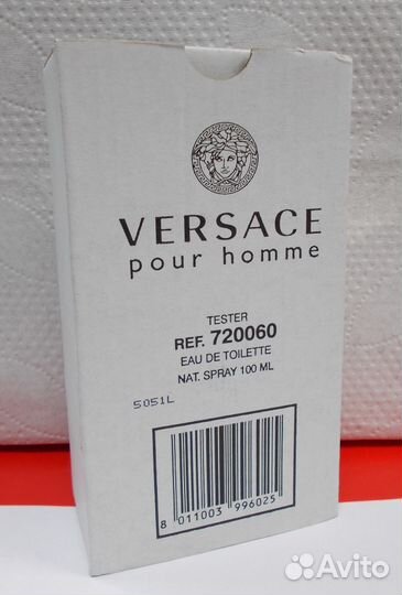Versace pour Homme 100 ml original