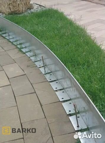 Бордюр оцинкованный