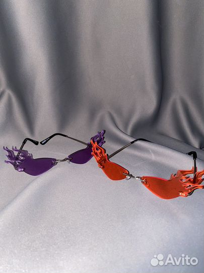 Очки в виде пламени/огня