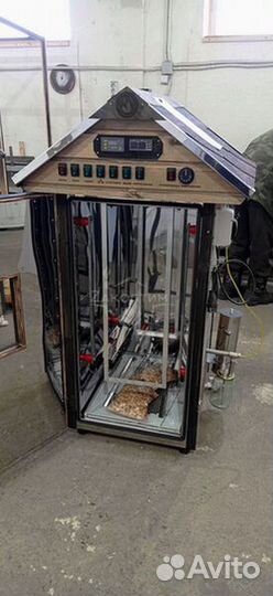 Домашняя коптильня горячего копчения 200нде. 7 в 1