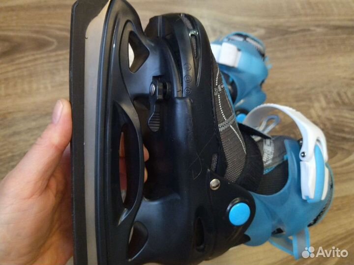 Коньки детские раздвижные 26/29