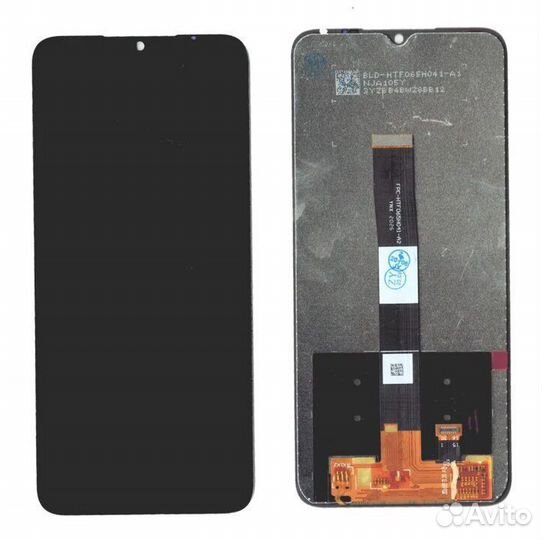 Дисплей Redmi 9A/9C/10A + тач (черный) (100 LCD)