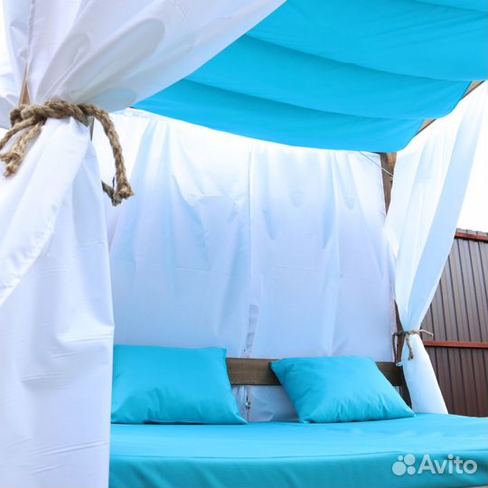 Матрас в беседку м, бунгало м, шторы в бунгало