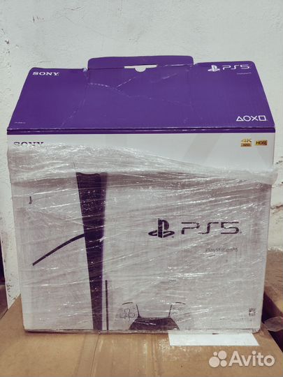 Коробка от sony PlayStation 5