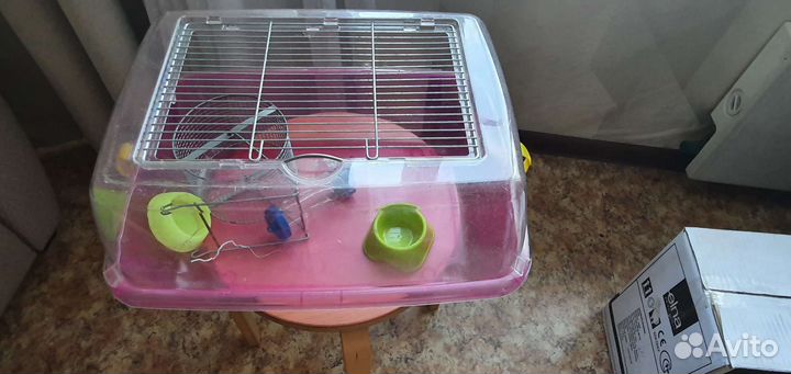 Клетка для грызунов пластиковая