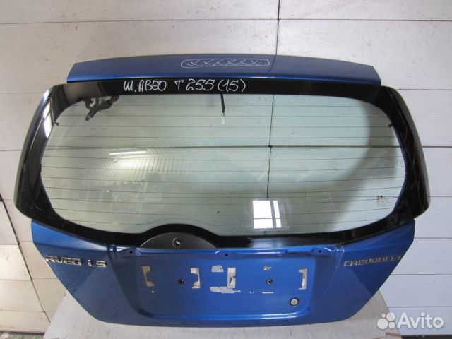 Дверь багажника со стеклом Шевроле Авео Т250