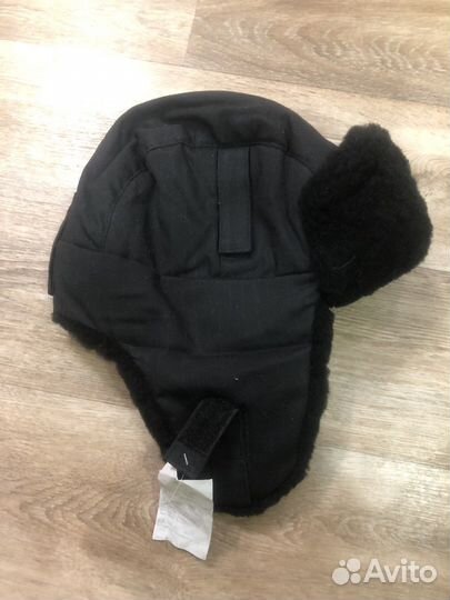 Шапка ушанка утепленная