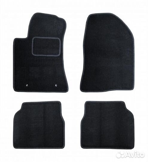 Ковры салона текстильные для skoda yeti (5l7) (200