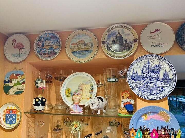 Тарелки декоративные из разных стран