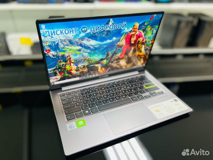 Ультрабук Asus/i5-10Gen/IPS/8GB/256GB/Nvidia mx350