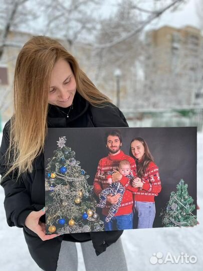 Портрет по фото на холсте, Печать на холсте