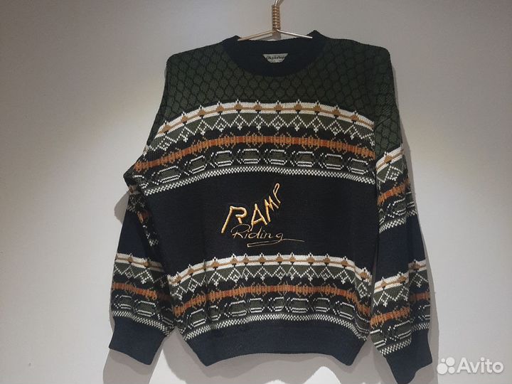 Винтажный свитер y2k из 90 г