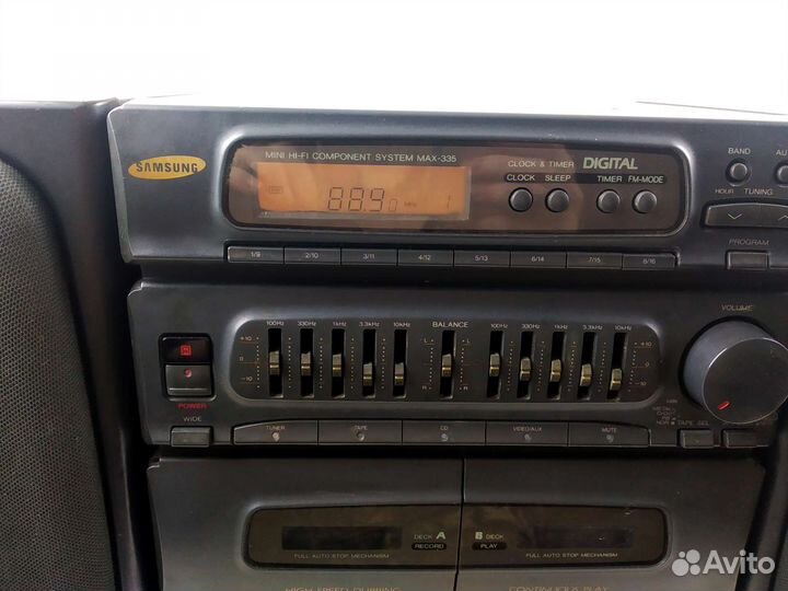 Музыкальный центр Samsung MAX-335 stеreо. Ретро
