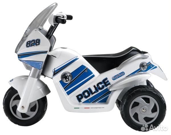 Электромотоцикл Peg-Perego Raider Police - iged091