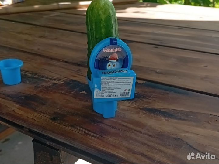 Голубой скибиди огурец