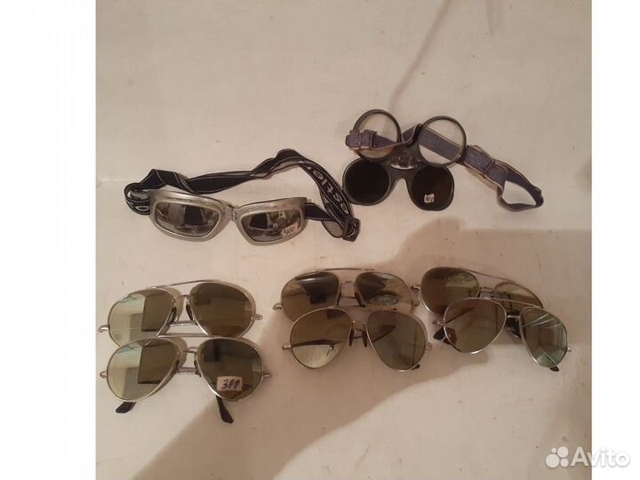 Очки советские зеркальные стеклянные СССР