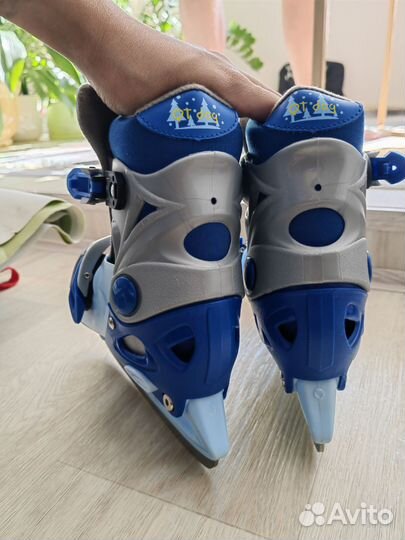 Коньки раздвижные детские хоккейные 28-31 размер