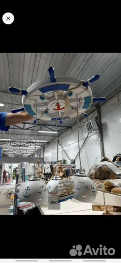 Люстры потолочные новые