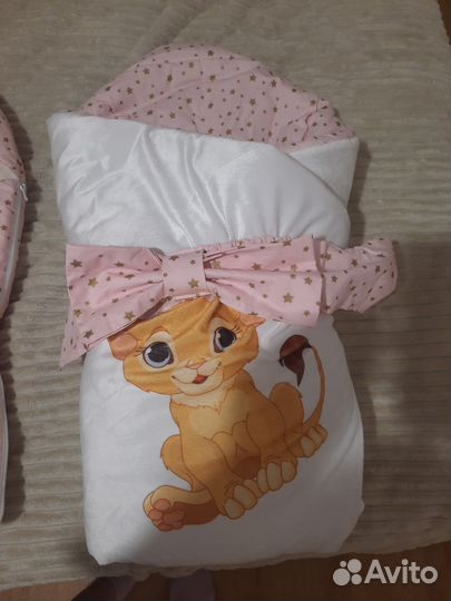 Конверт на выписку для девочки