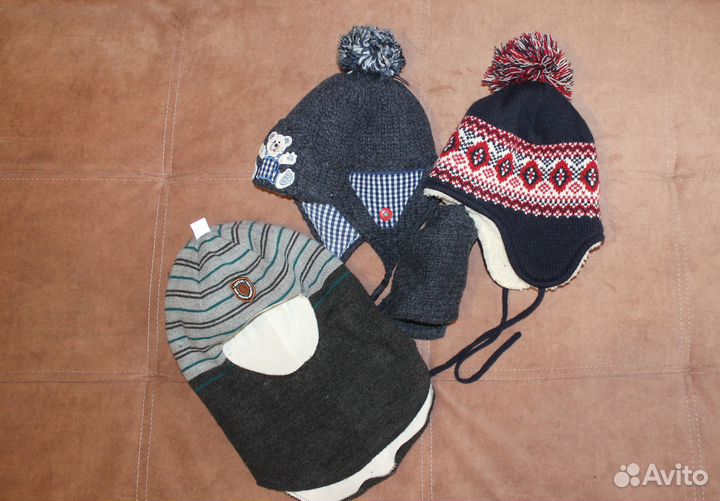 Шапки детские для мальчика