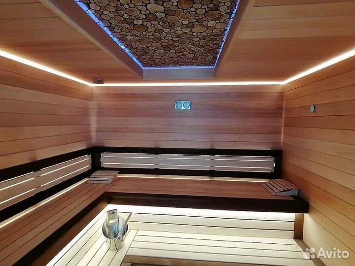 Панно из можжевельника