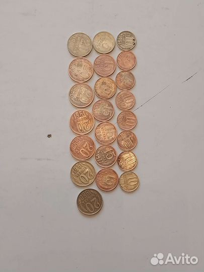 Монеты СССР, РФ, банкнота СССР