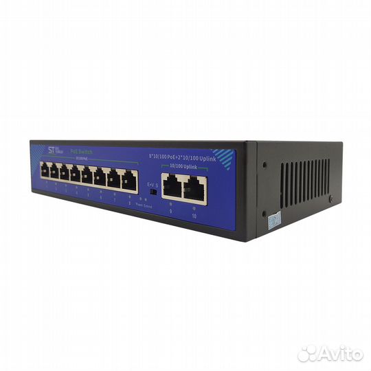 Коммутатор 8 PoE портов ST-S84POE (2M/96W/A) (верс