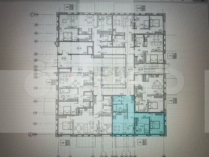 2-к. квартира, 68,5 м², 1/9 эт.