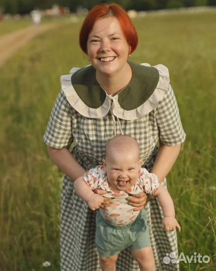 Воротничок женский льняной/в ассортименте