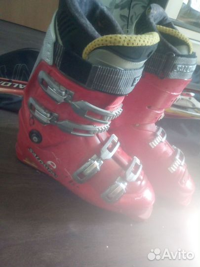 Лыжи горные с креплением Salomon's