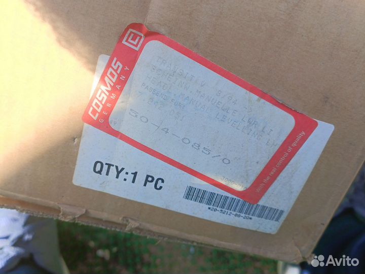 Фара передняя левая ford transit 96