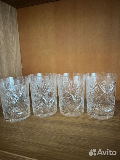 Хрустальные фужеры бокалы СССР