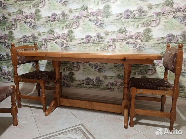Кухонный стол деревянный объявление продам