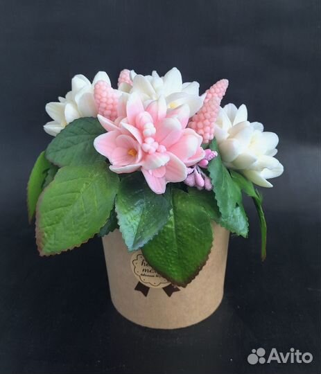 Мыльный букет