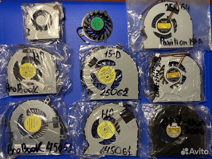 Кулеры для ноутбука Dell HP