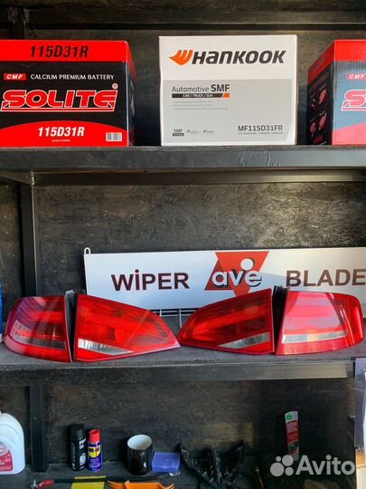 Комплект задних фонарей ауди a4 b8