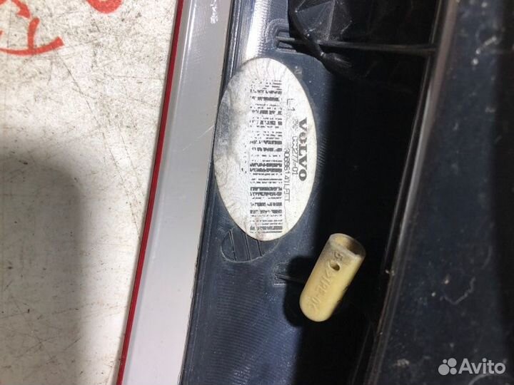 Фонарь задний левый Volvo Xc90 B6324S 2007