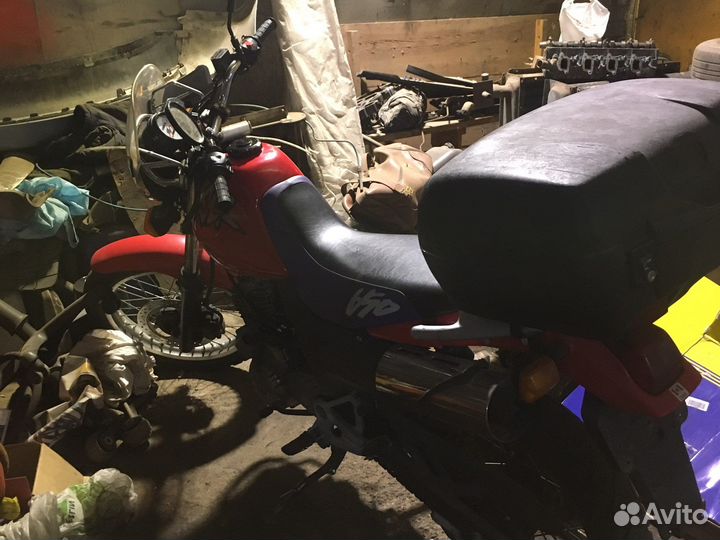 Мотоцикл honda slr650