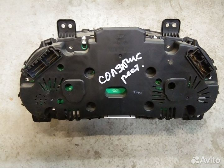 Щиток приборов Хендай Солярис МКПП