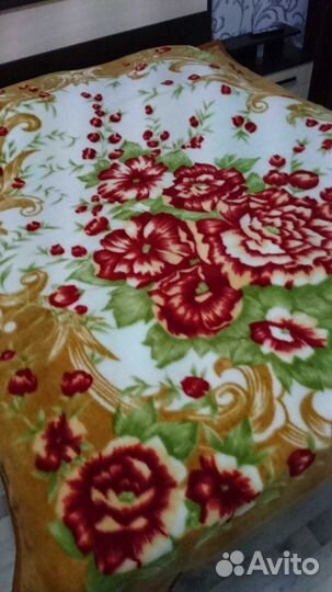 Плед плюшевый