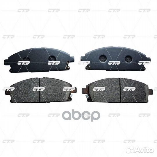 Колодки тормозные nissan (CKN9) GK0724 CTR