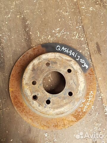 Задний тормозной диск Nissan qashqai j10