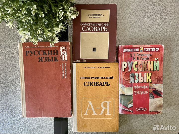 Книги по русскому языку орфографический словарь
